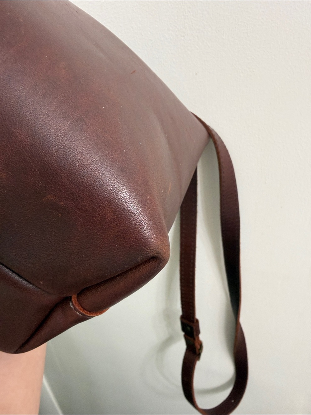 Portland Leather Goods Mini Crossbody tote - Picture 10 of 13